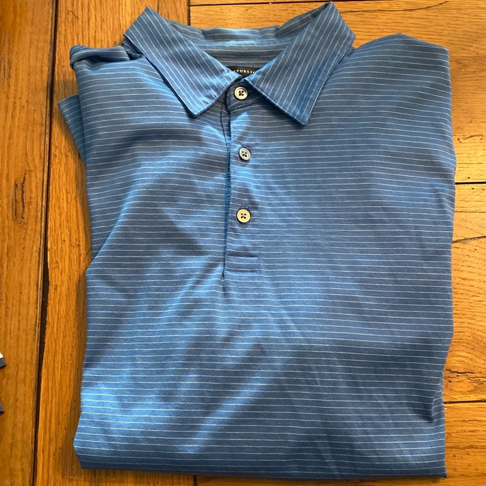 Banana Republic long sleeve polo shirt